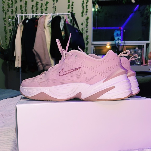 Pink Nike M2K Techno Size 8